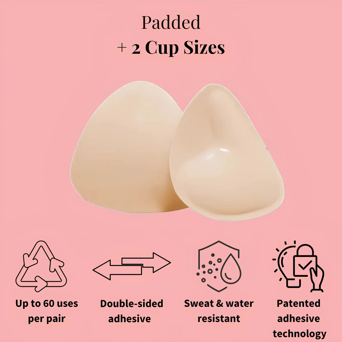 ❤️Go Braless! Boost your bust size by up to 2 cups❤️