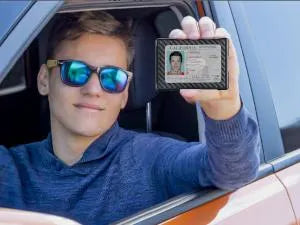 🔥 HOT SALE 🔥LAST DAY SALE 49% OFF-🔥Minimalist Pop-Up Wallet for Men – RFID Blocking Aluminum Card Holder with Cash Slot, ID Window & Leather Front Pocket