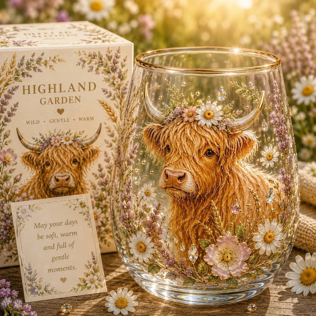 🎉🌸🌿  2026 Garden Morning Bliss Glass Tea Cup☀️☕