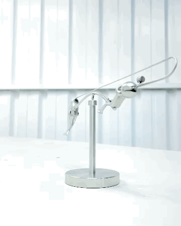 Fisherman Balancing Sculpture