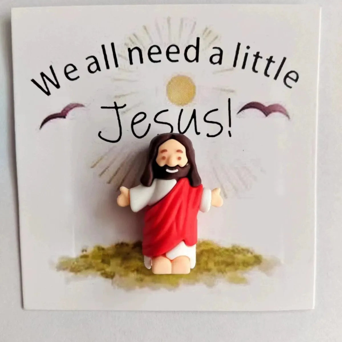 🔥Last 4 hours Sale: Save 50% -✝️Jesus Pocket Card
