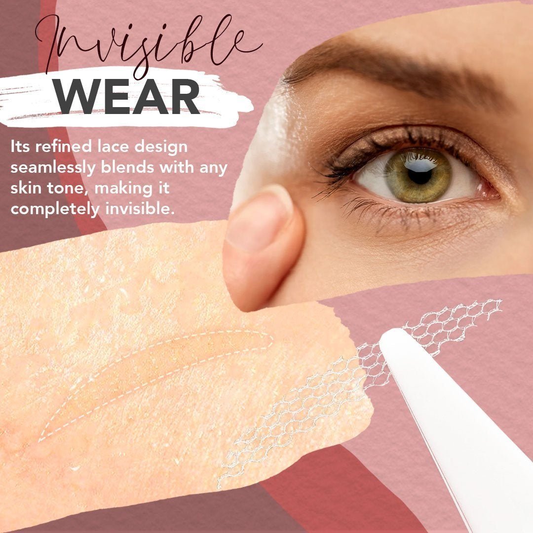 BrwonTMGLUE-FREE INVISIBLE DOUBLE EYELID STICKER