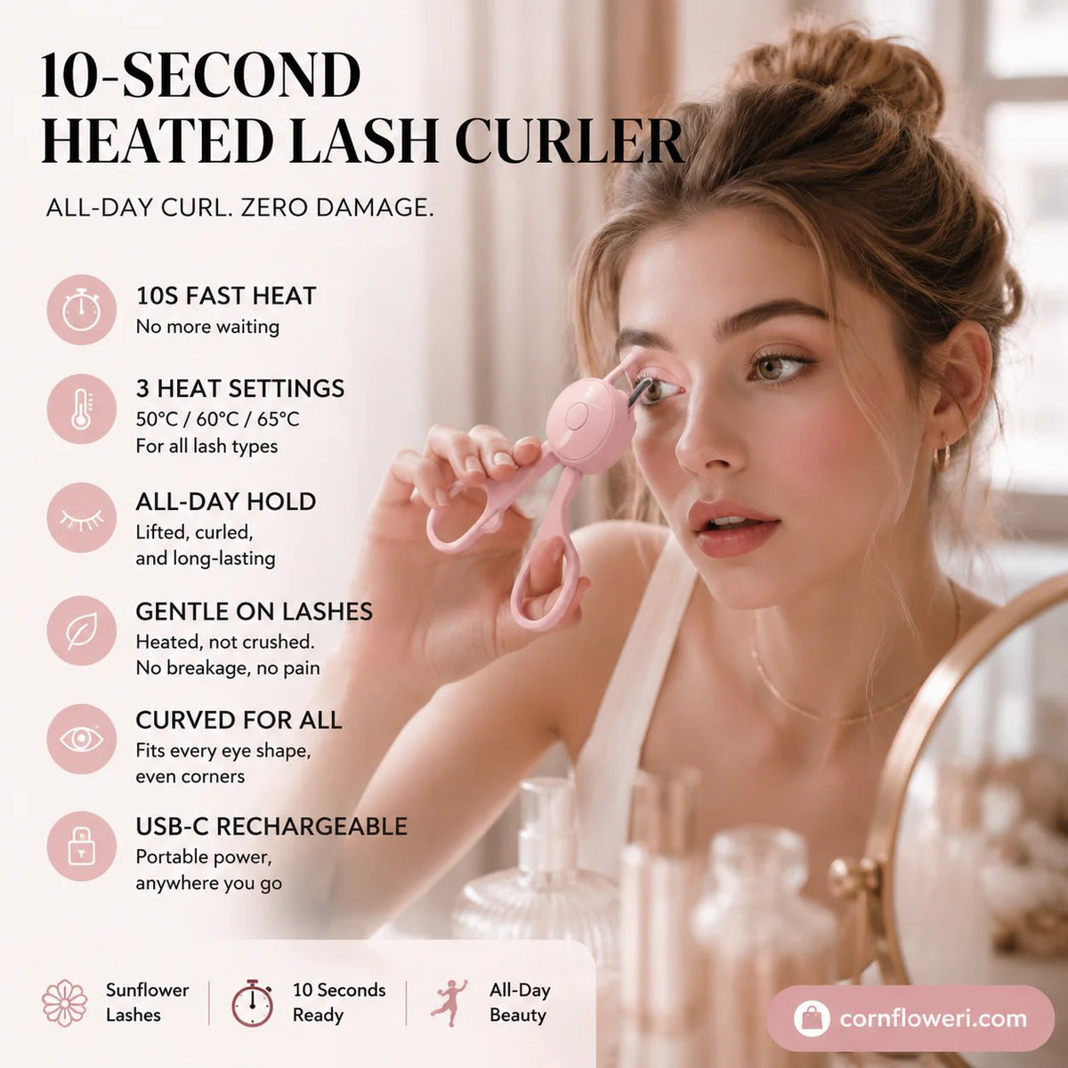🎉Electric Heated Eyelash Curler