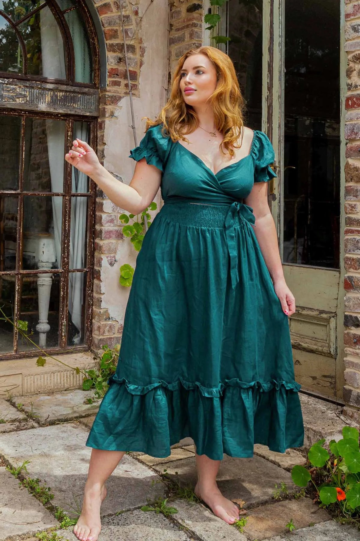 Last Day 48% OFF🔥Marianne Ruffled Multi-wear Dress