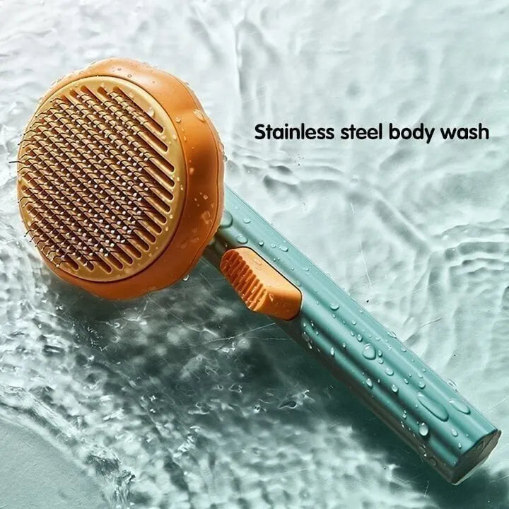 NEW YEAR HOT SALE 40% OFF-Pumpkin Pet Grooming Tool Pet Remove Hair Brush