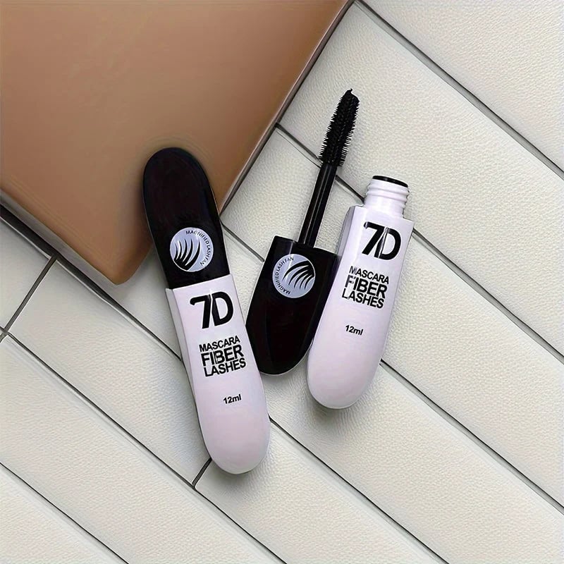 🎉👁️✨ 7D Waterproof Fiber Mascara – Instantly Lifts, Lengthens & Volumizes!