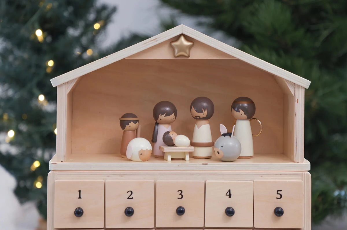 🎉🙏Jesus's Fans Get 49% OFF- ✝️ The Rescuer – Nativity Advent Set