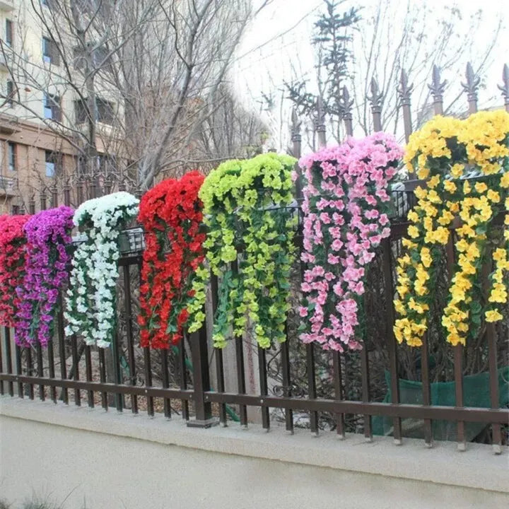 (🌷EARLY MOTHER'S DAY SALE - 48% OFF)🌺🌷Vivid Artificial Hanging Orchid Bunch