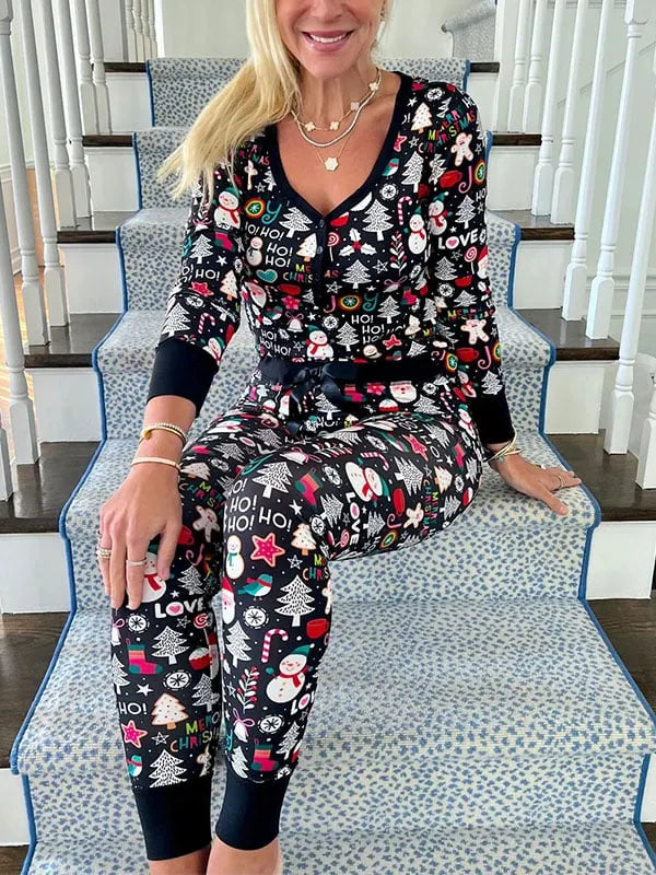 🎄Holiday Cheer Pajama Set (Buy 2 Sets Free Shipping)