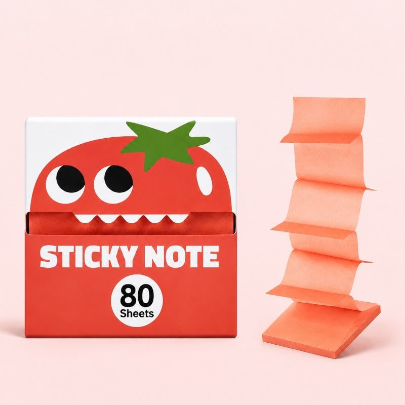 🔥HOT SALE🔥Cute Fruit Monster Pop-Up Sticky Notes