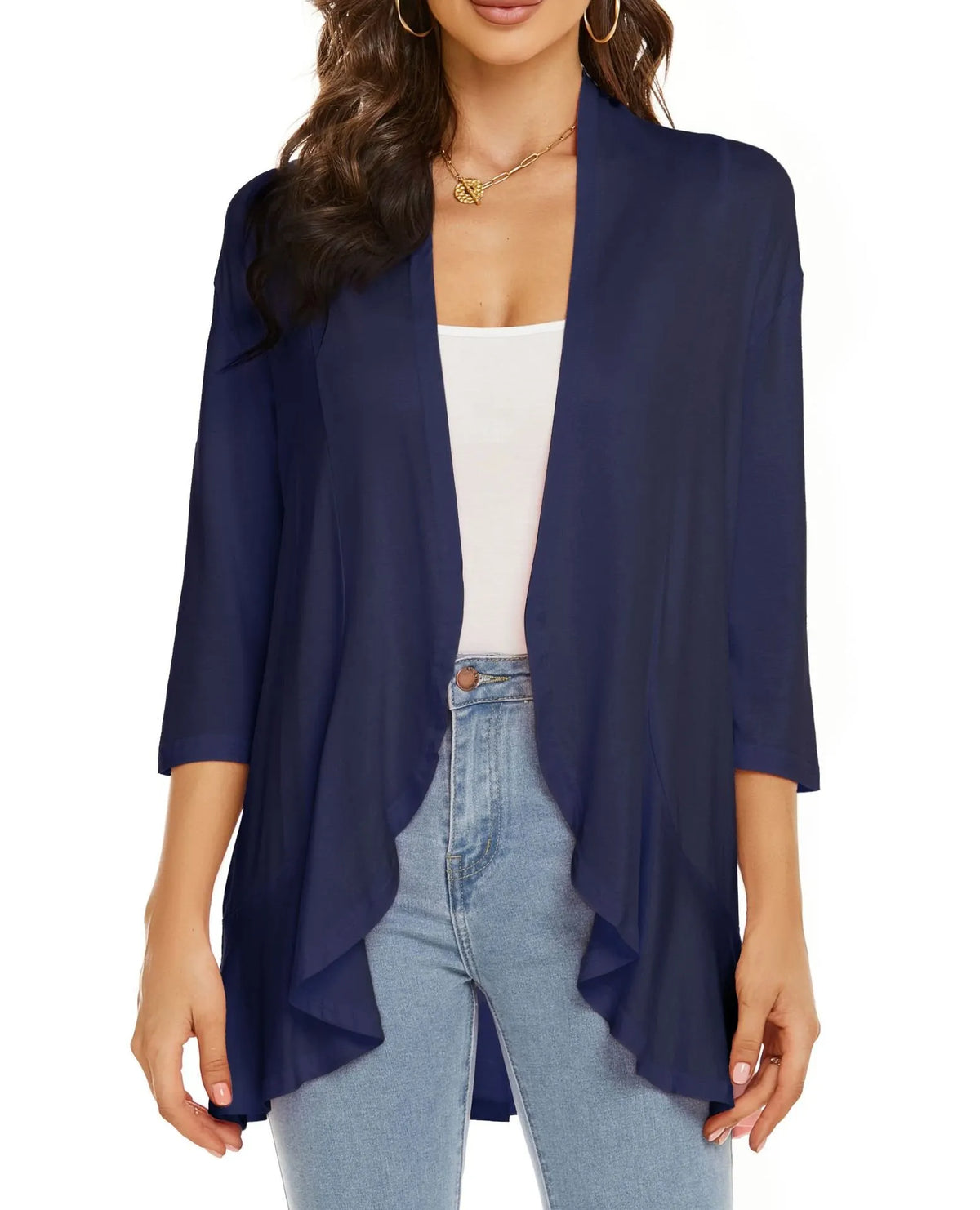 NEW🔥 Women's Casual Lightweight Open Front Cardigans