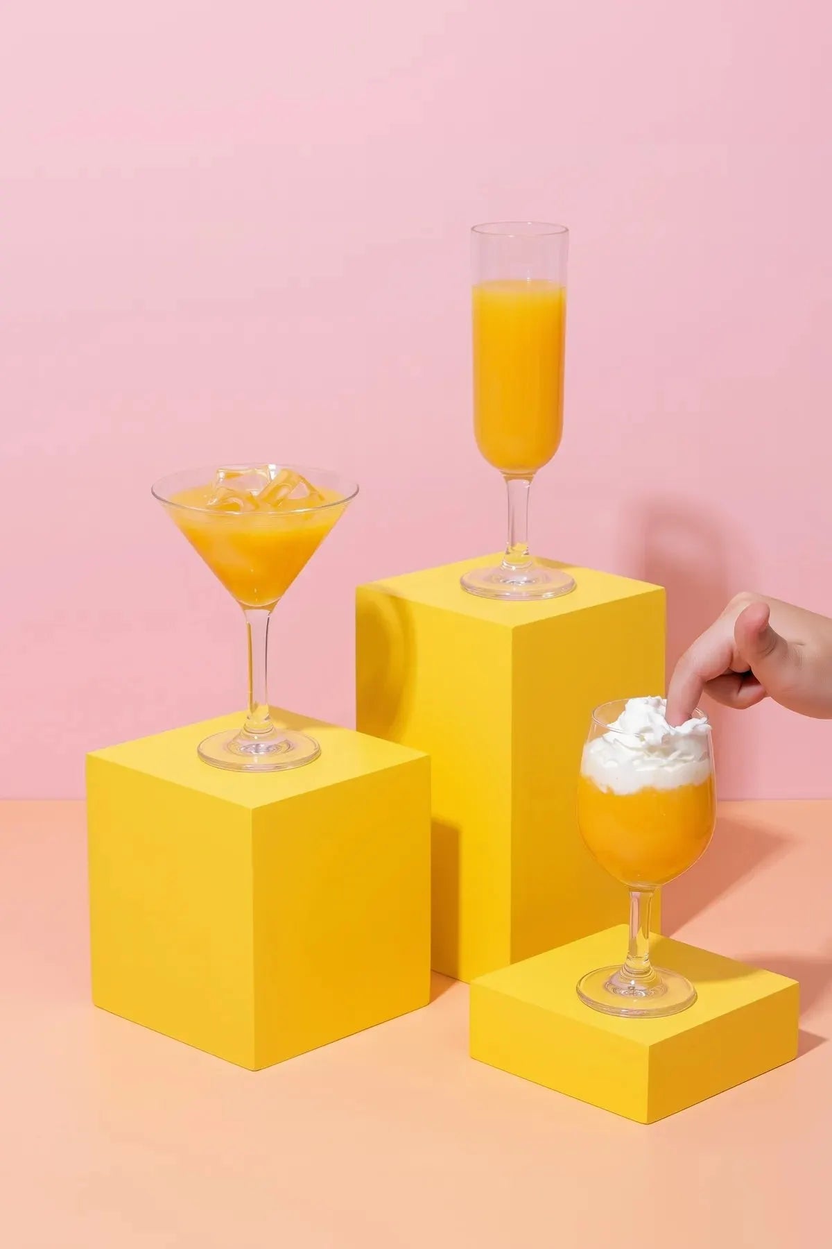 🏖️🥤 Tini Cheers 3-Pack Stemmed Kids Cups, Shatterproof BPA-Free Transparent Tritan Drinking Cups, Top-Rack Dishwasher Safe for Toddlers Ages 2+ 🍸️🍷