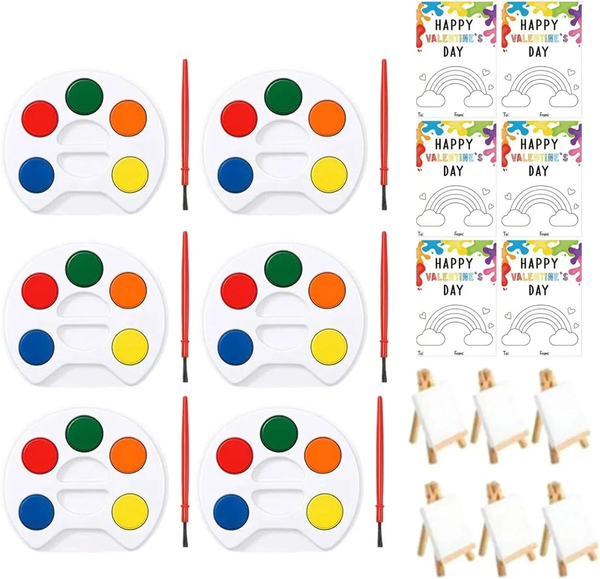 🎉Mini Watercolor Paint Sets For Valentines Day Gifts