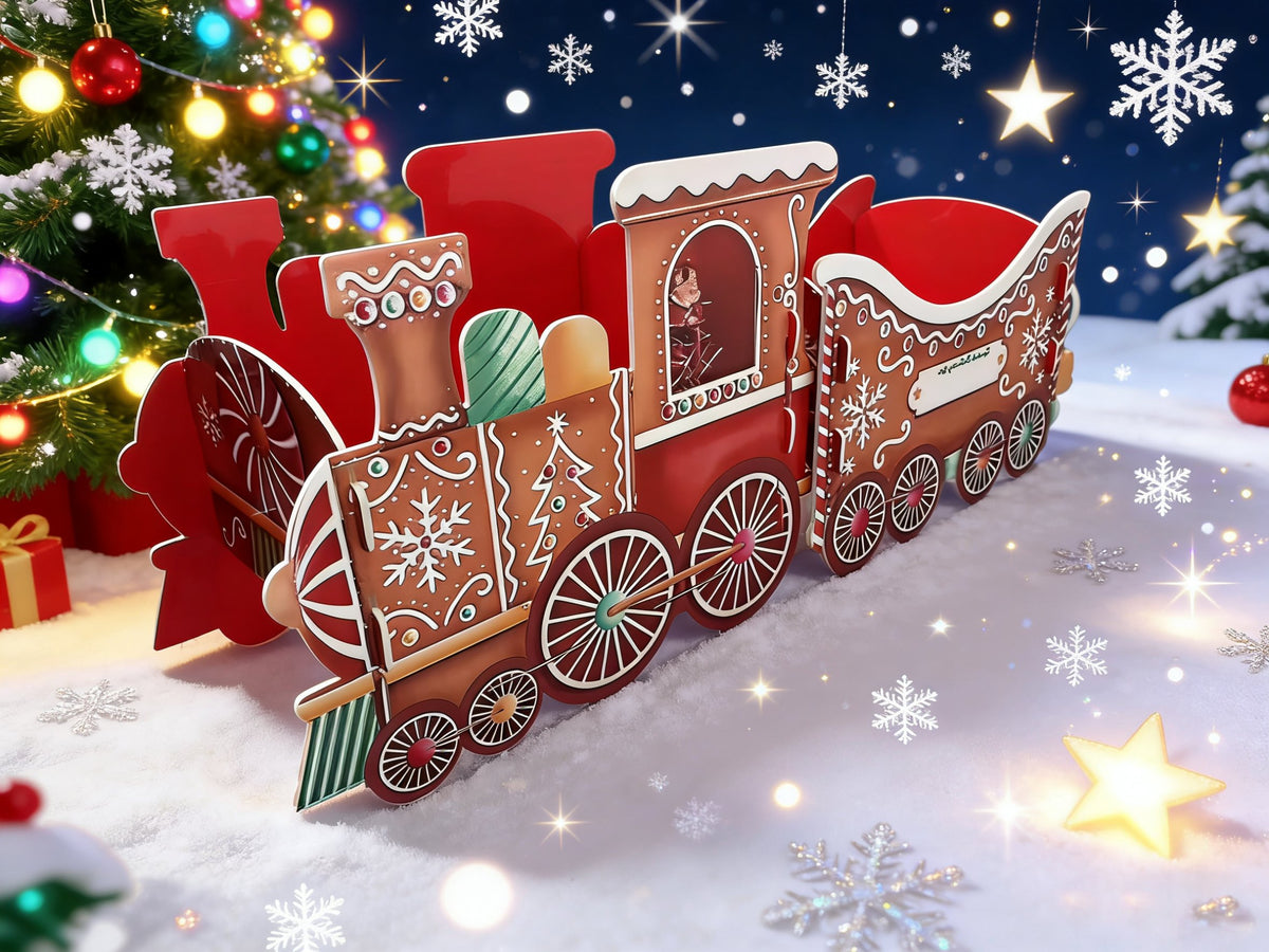 🎉🎁 Santa’s Gift Train — Deliver Holiday Cheer in Style! 🚂🎄