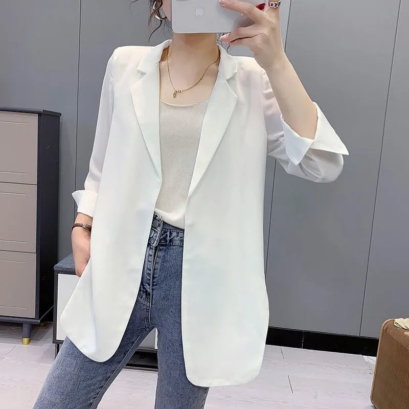 French Chiffon Suit Jacket for Women (Buy 2 free shipping)
