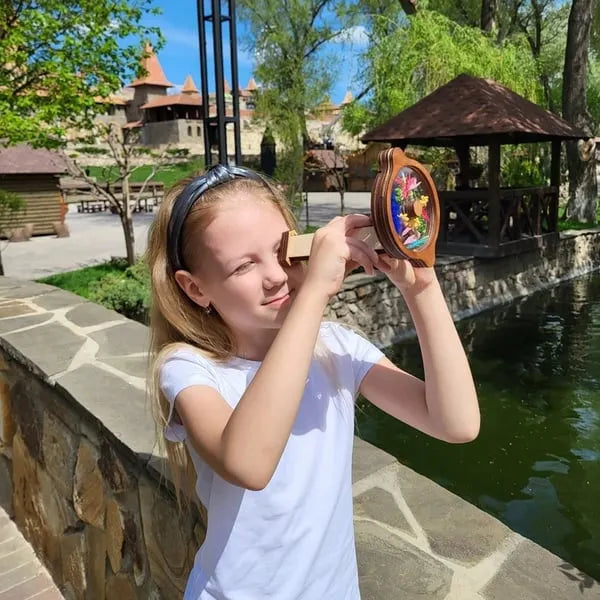 Magical Wooden Optical Toy