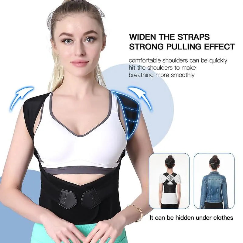 Adjustable Ergonomic Posture Corrector–All-Day Support