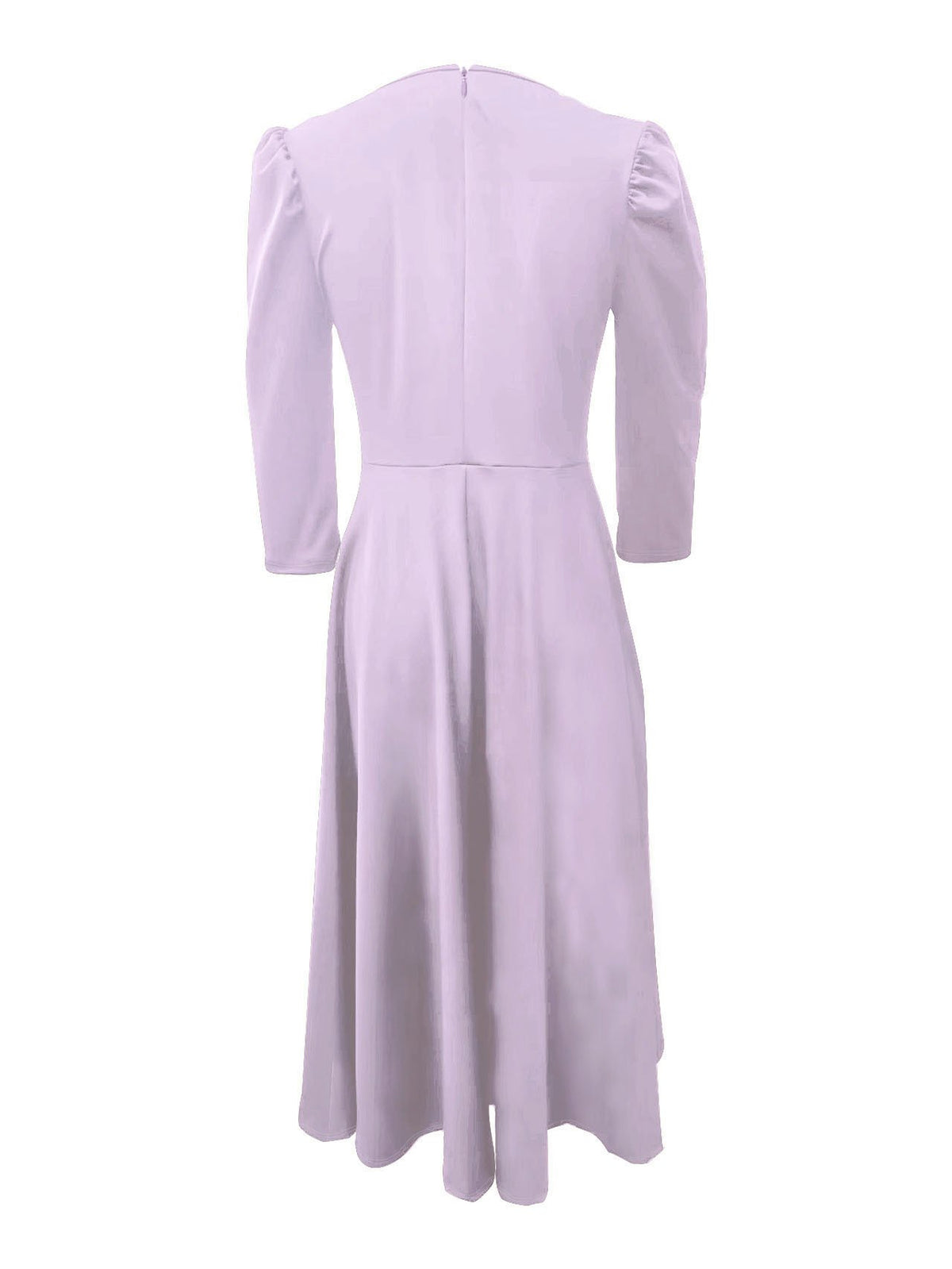🌸Spring Specials💐 Women's V-Neck Pleated Waist-slimming Midi Dress