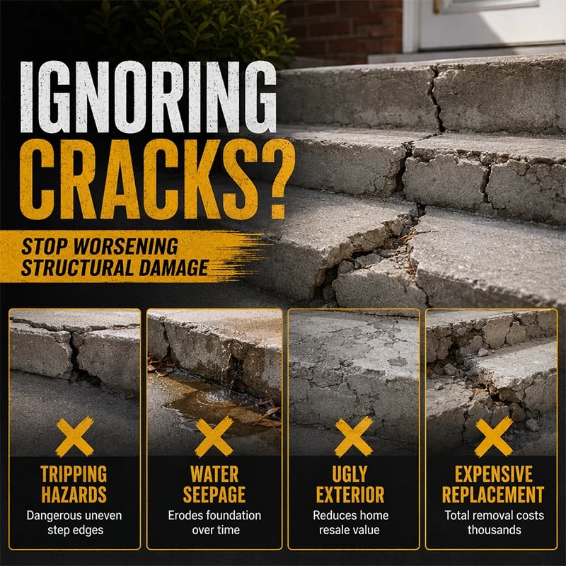 🎉Concrete Step Repair Adhesive