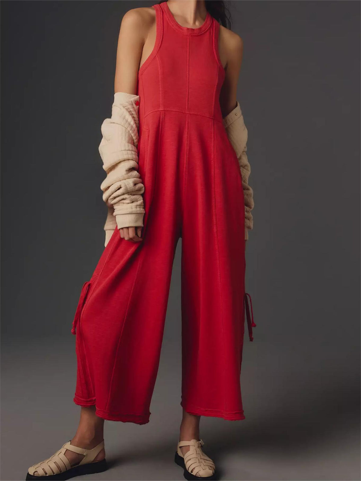 Loose-Fit Sleeveless Casual Jumpsuit(BUY 2 FREE SHIPPING)