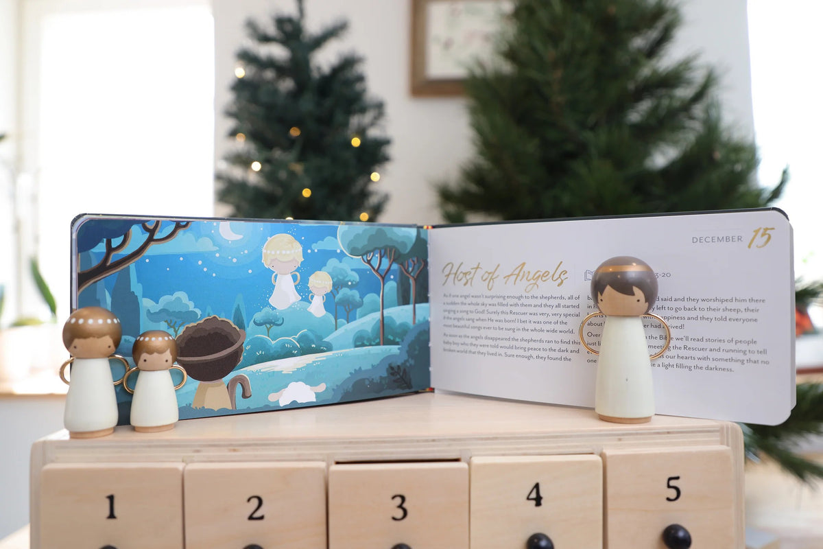 🎉🙏Jesus's Fans Get 49% OFF- ✝️ The Rescuer – Nativity Advent Set