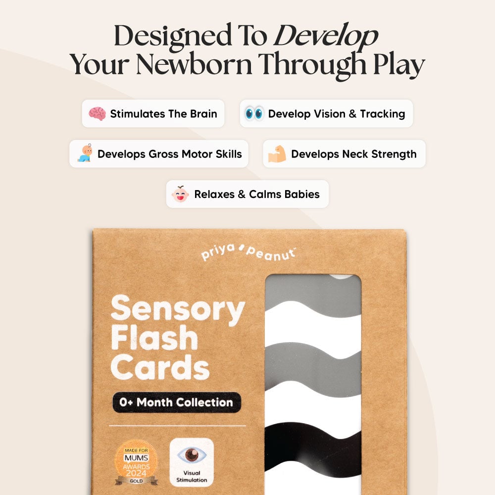 💖Mother's Day Hot Sale💖0+ Month Newborn Sensory Cards