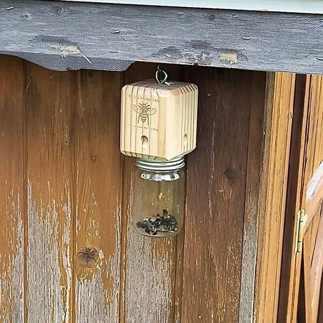 🔥Last 4 hours Sale: Save 49%-⏳Handmade Carpenter Bee Trap