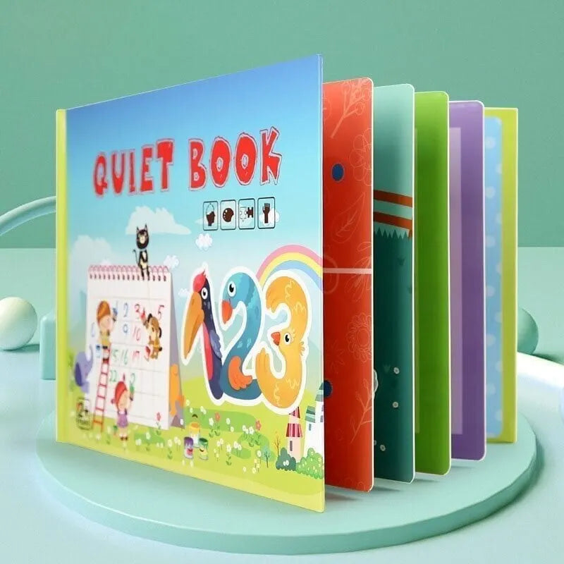 🔥Keep Your Kids Away From Electronics - Early Education Enlightenment Quiet Sticker Toy🎁-BUY 2 FREE SHIPPING