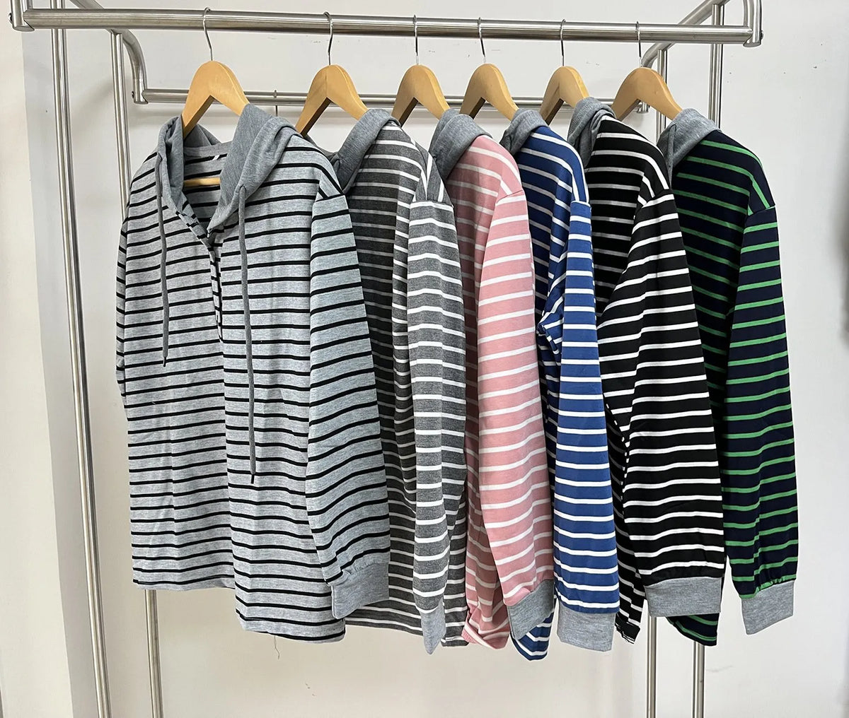 Women's Casual Pullover Button Up Drawstring Hoodie