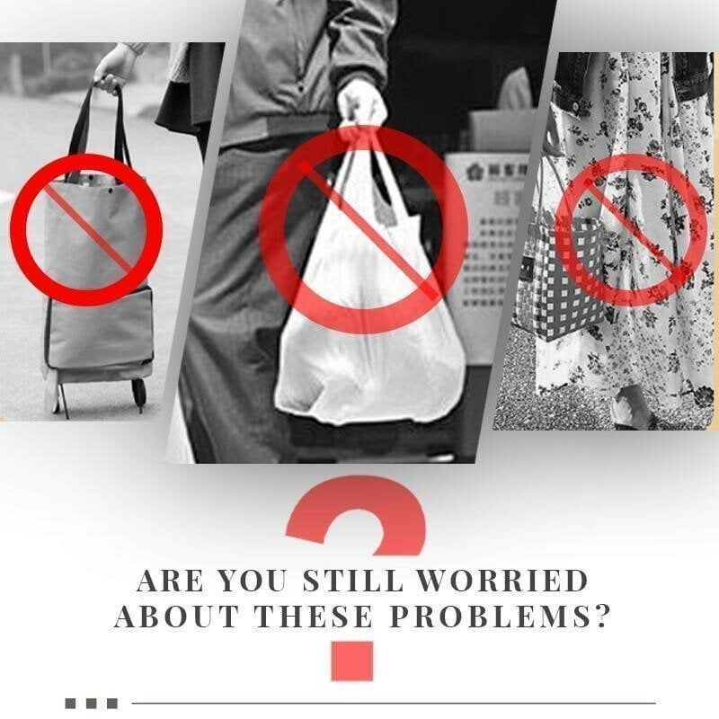 Foldable Travel One-shoulder Portable Shopping Bag & 🔥Buy 3 Free Shipping