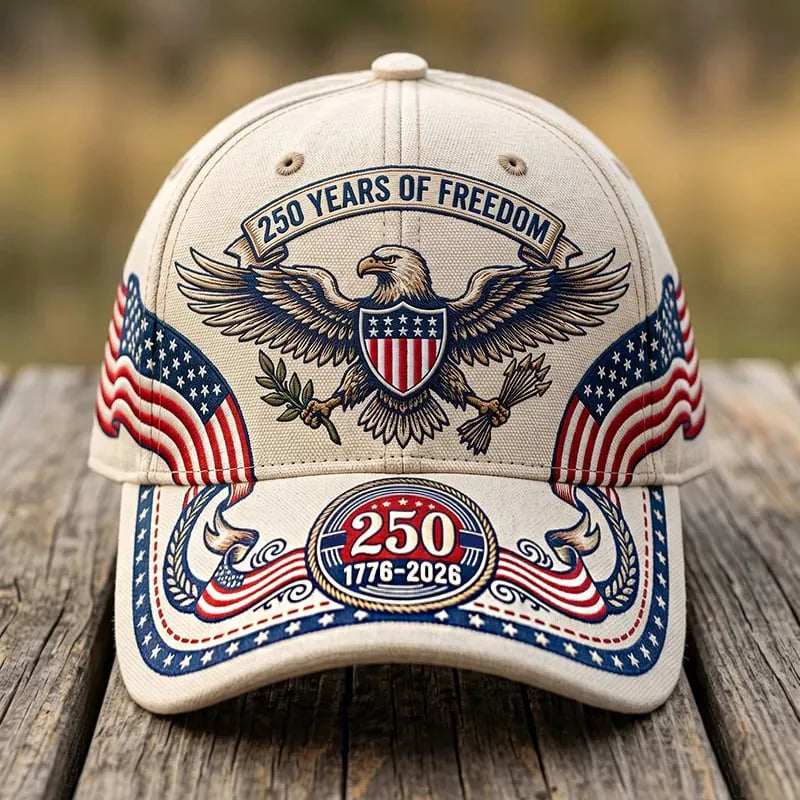 🔥LAST DAY 50% OFF - 🦅American 250th Anniversary Art Print Casual Hat