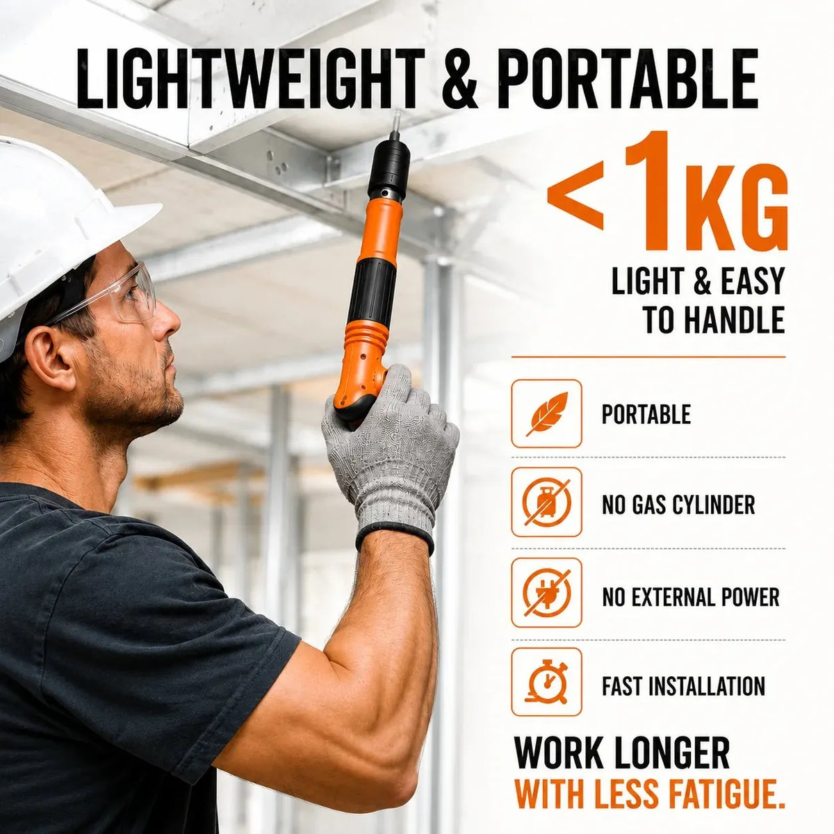 🎉 Woodworking and Decoration Integrated Air Nailer