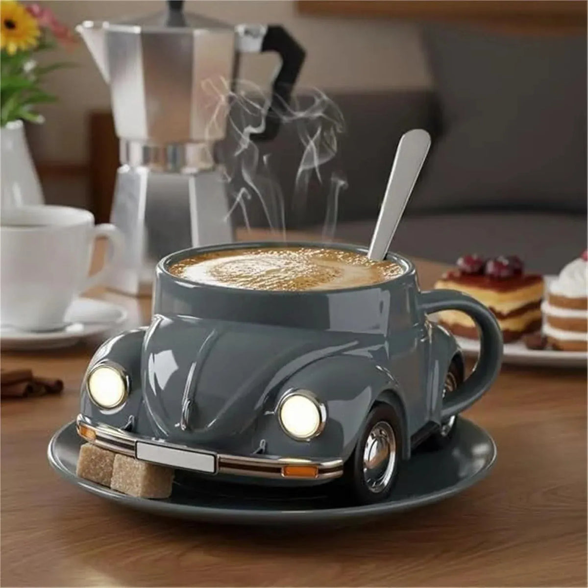 Handmade Beetle Coffee Mug