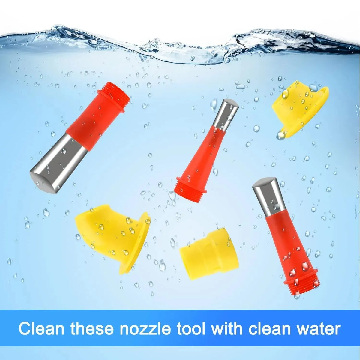 🎉 🔥Universal Integrated Rubber Nozzle Tool Kit