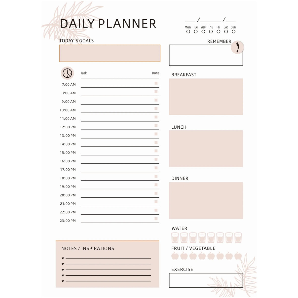 🔥LAST DAY 50% OFF - 🗓️✨Personalized Plan Wall Calendar