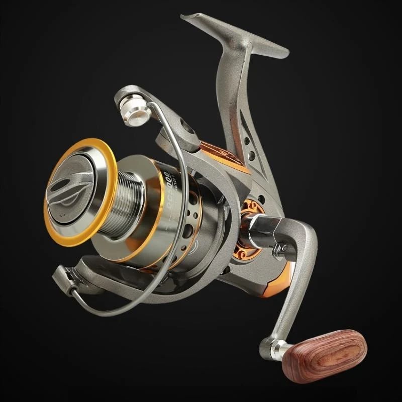 🎉CNC Alloy Spinning Reel – Smooth Cast, Interchangeable Handle