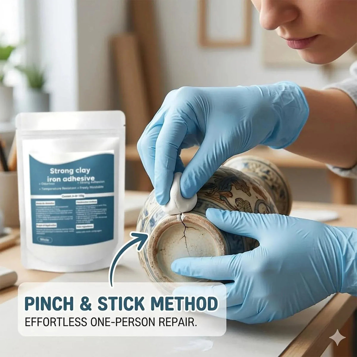 🔥 HOT SALE 🔥GET 49% OFF NOW🔥 Waterproof Heat-Resistant Epoxy Putty Repair Kit