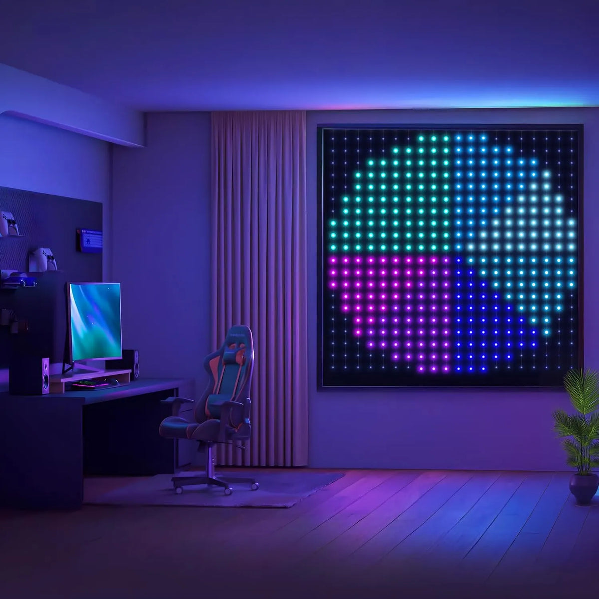 Smart Curtain Lights💡—Create atmosphere