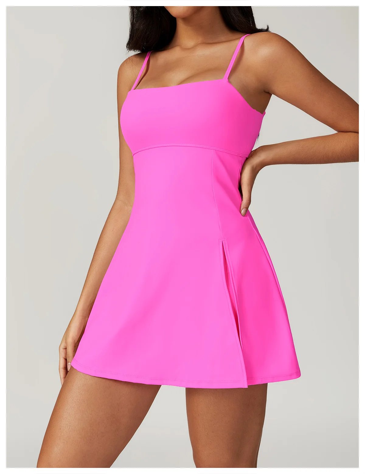 ✨[Official Brand Store]2 in 1 Split Hem Sports Dress(🔥Limited Time Discount)