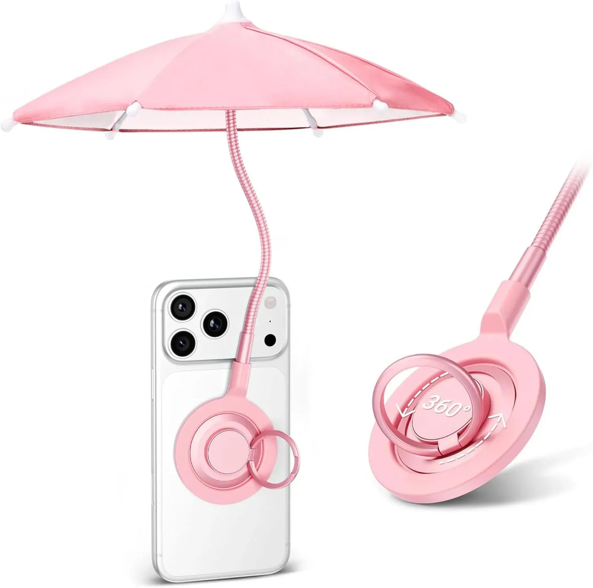 Magnetic Phone Sun Shade Umbrella – Adjustable Anti-Glare Screen Shield