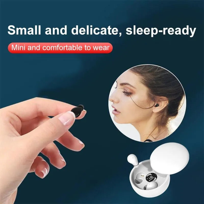 🎉Mini Invisible Headphones Bluetooth 5.4 True Wireless In-Ear Earphones
