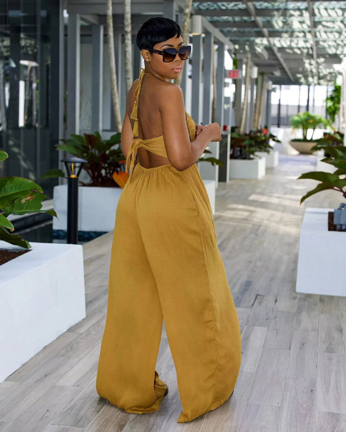 Giving Sexy Backless Jumpsuit (Buy 2 Free Shipping)