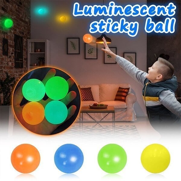 Luminous Sticky Wall Ball Toy(🔥Buy 3 get 2 Free & Free shipping)&SAVE $15