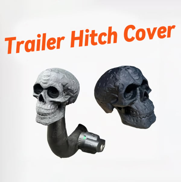 🔥Last 4 hours Sale: Save 49%- 💀Skull Trailer Coupling Cover