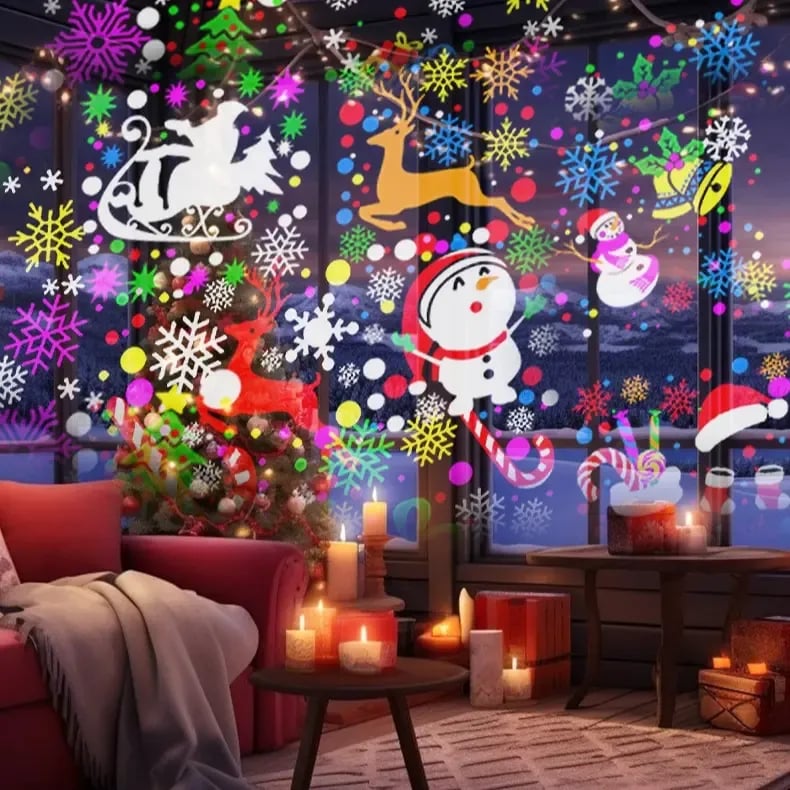 🎄Early Christmas Sale 49%🔥LED Christmas Projection Lamp