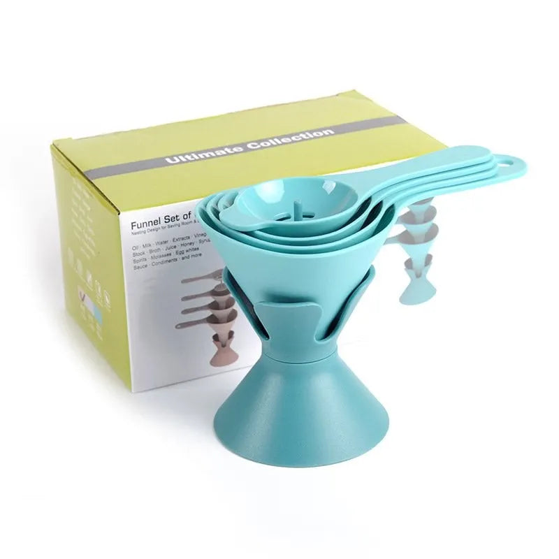 Send to the love of cooking yourself❤️❤️6-in-1 multifunctional funnel set