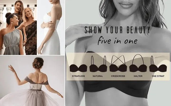⏰LAST DAY BUY 1 GET 1 FREE  ⏰Non-Slip Multi-Way Strapless Bra
