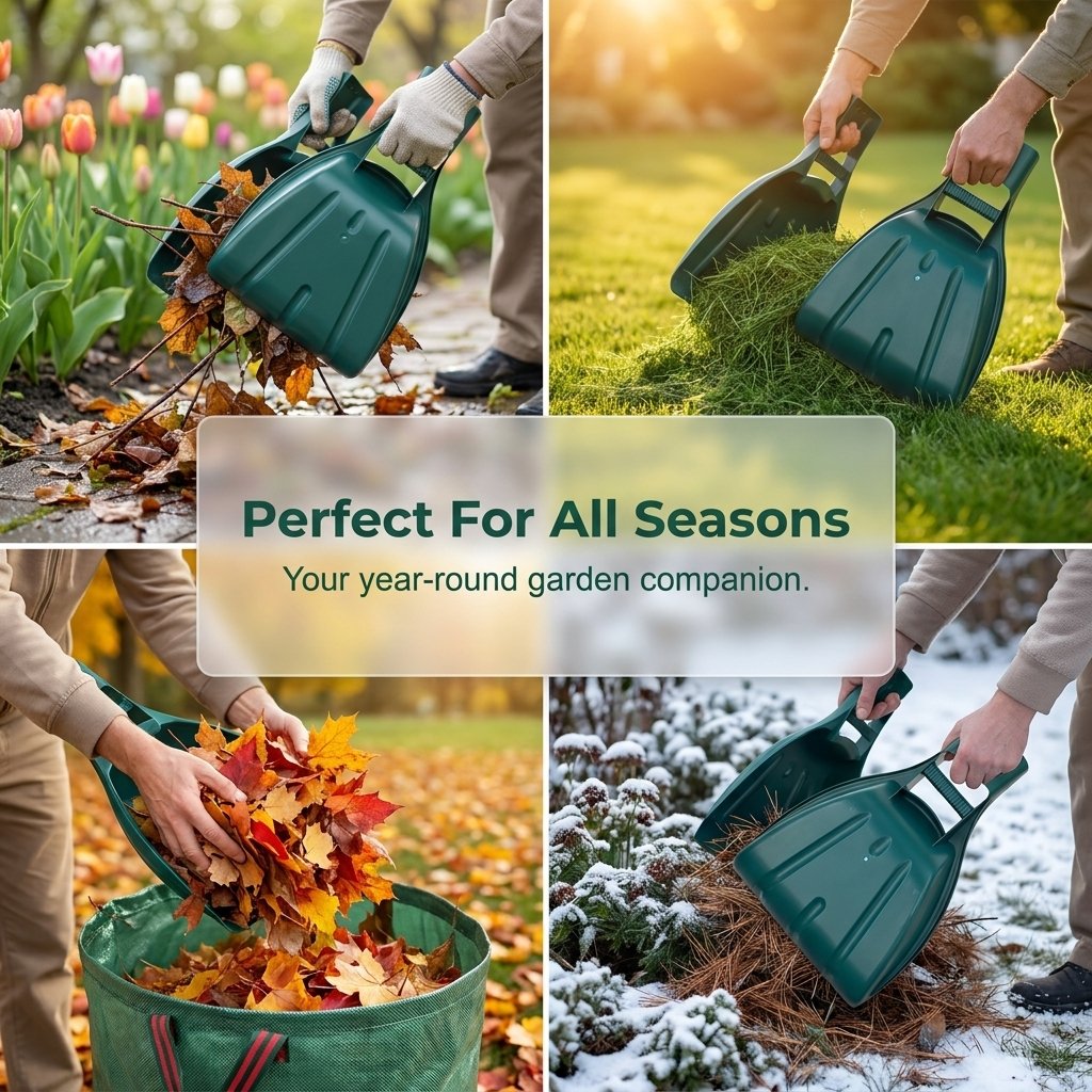 🔥HOT SALE🔥🍂🪮 Leaf Grabber Rakes – Portable Leaf-Gathering Tool