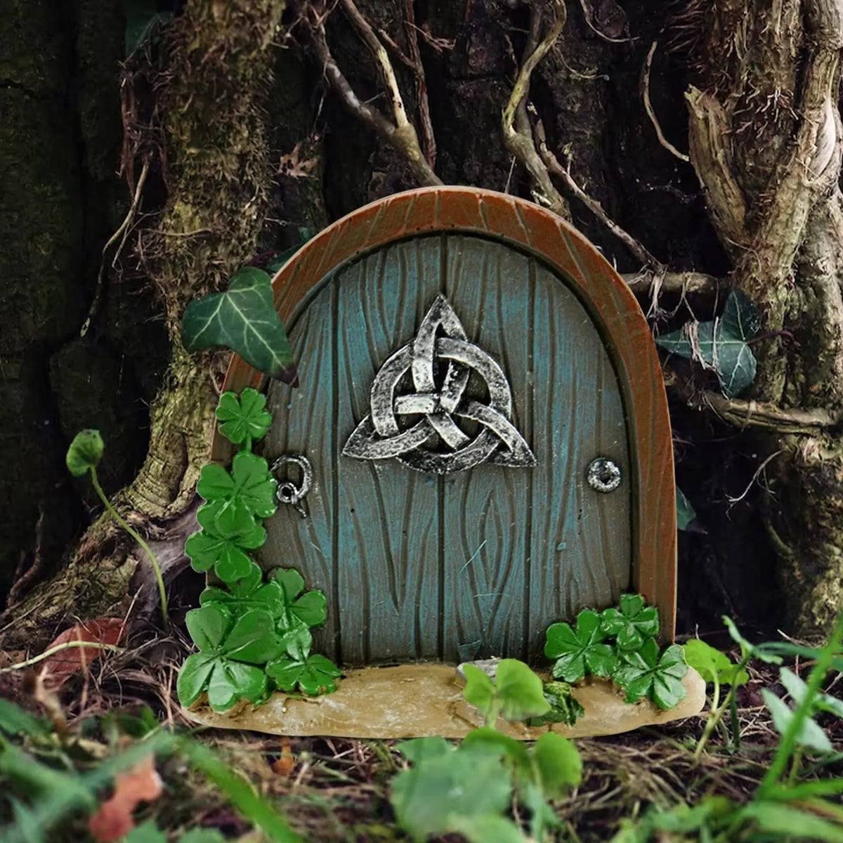 🎁Fairy Garden Door art sculpture decoration🔥🔥