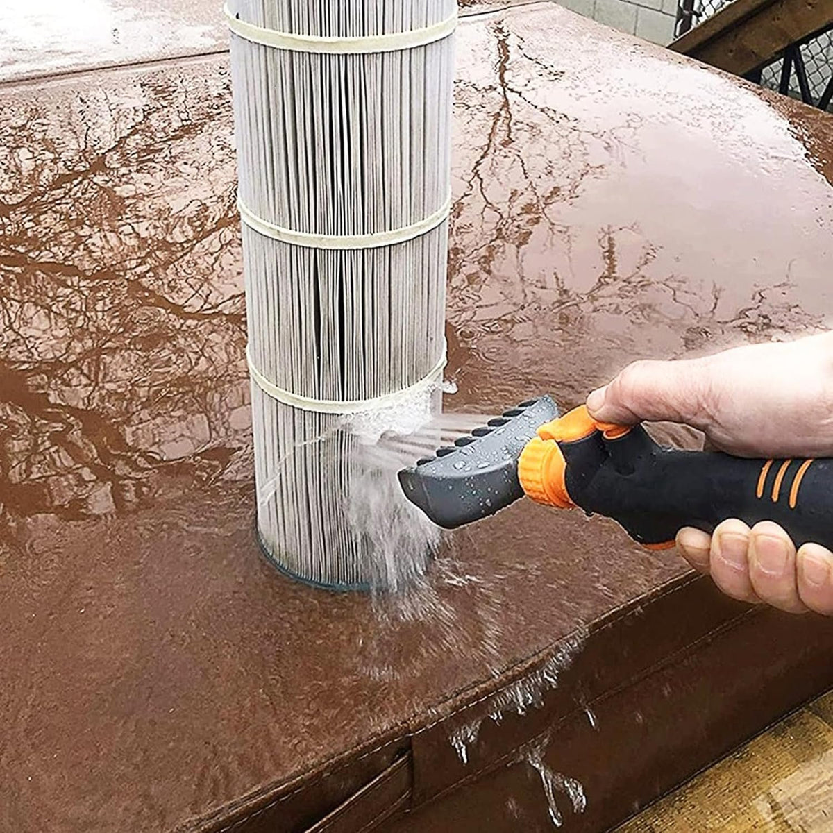 🎉Premium Pool Filter Cartridge Cleaner
